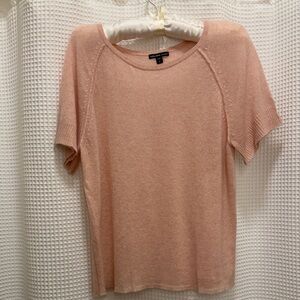 100% Cashmere -James Perse Blush Pink  Tee - size 4